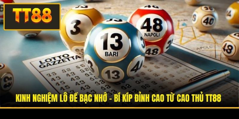 Kinh Nghiệm Lô Đề Bạc Nhớ - Bí Kíp Đỉnh Cao Từ Cao Thủ TT88